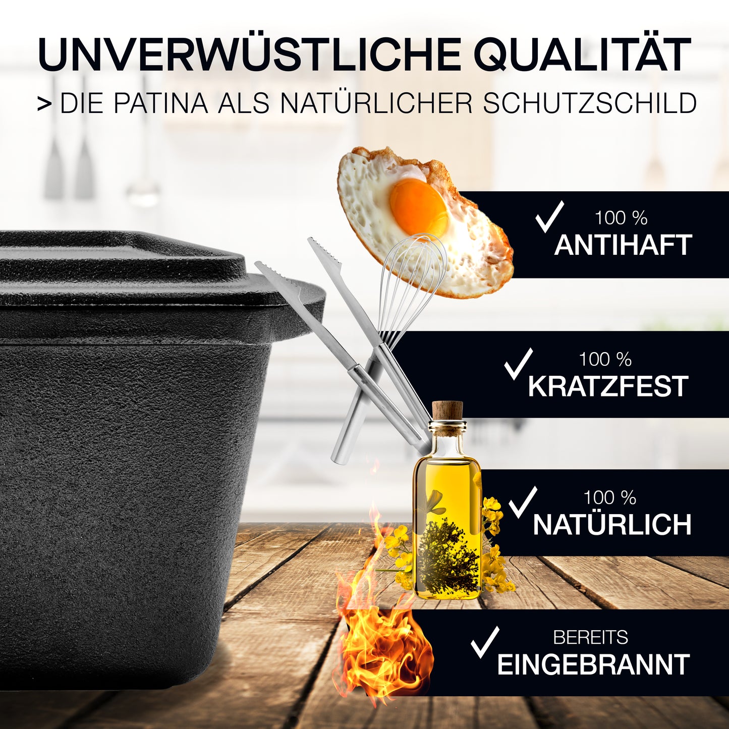 Kastenform Brotback Set