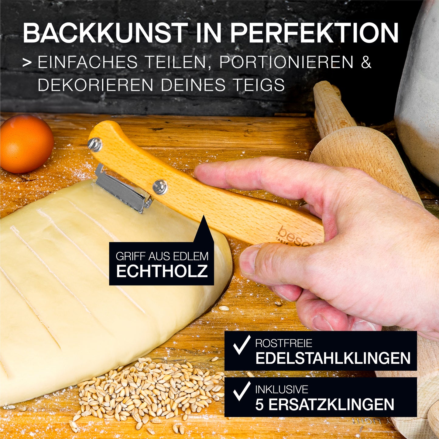 Kastenform Brotback Set