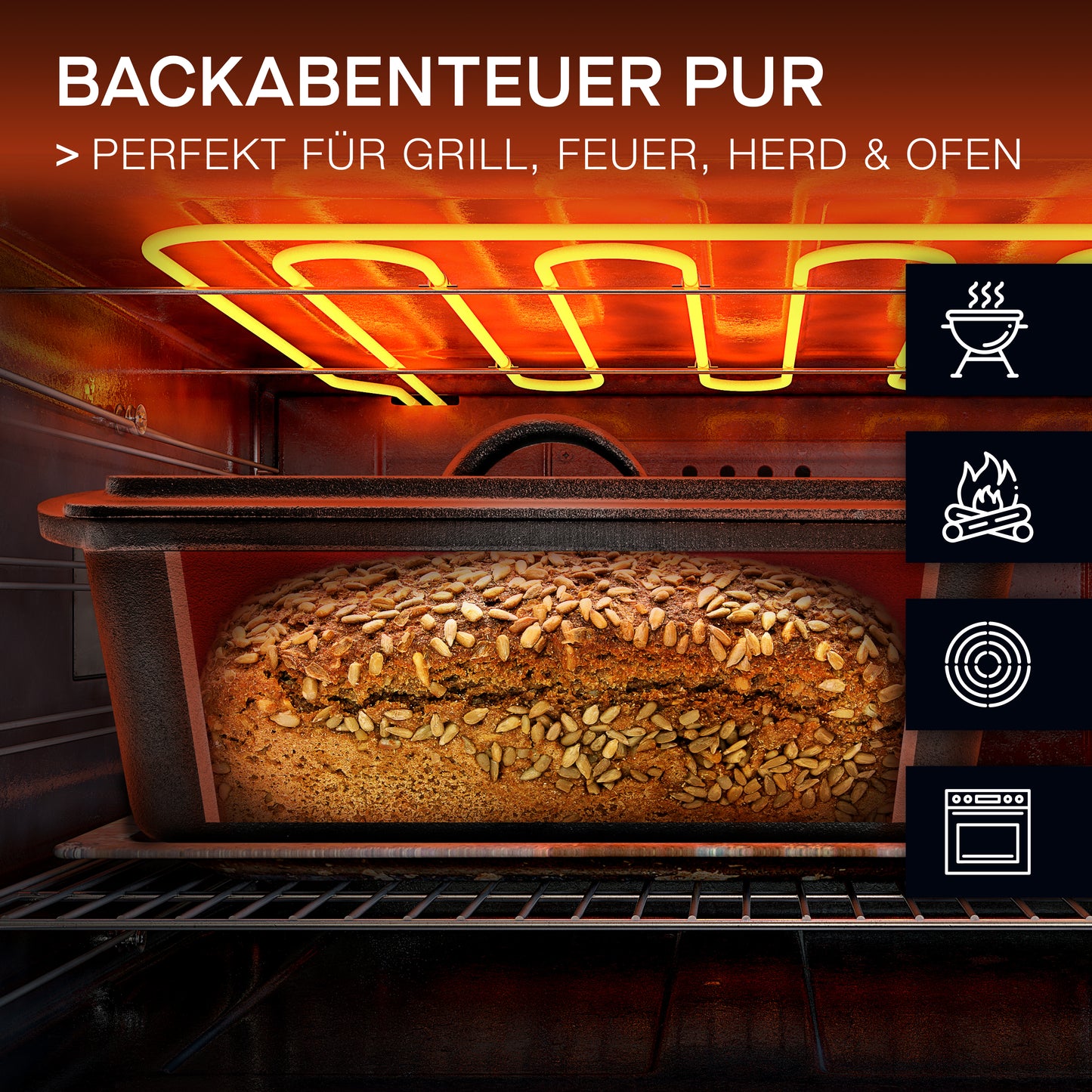 Kastenform mit Deckel