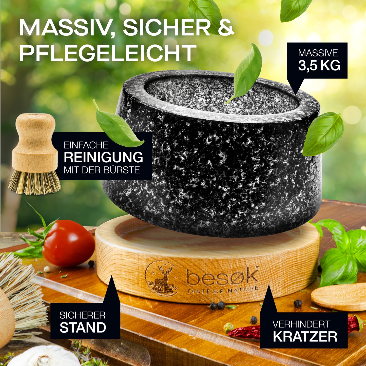 Mörser mit Stößel