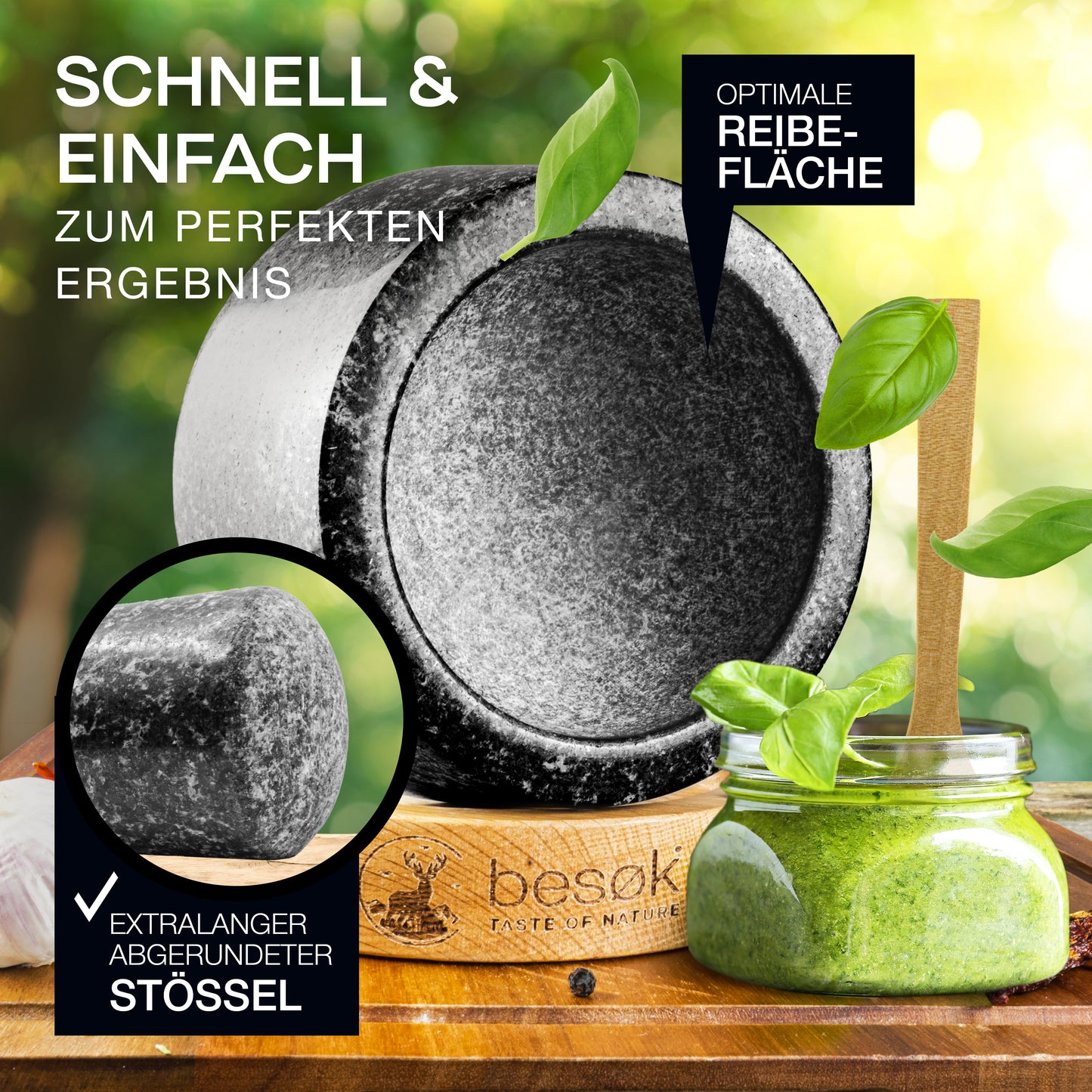 Mörser mit Stößel